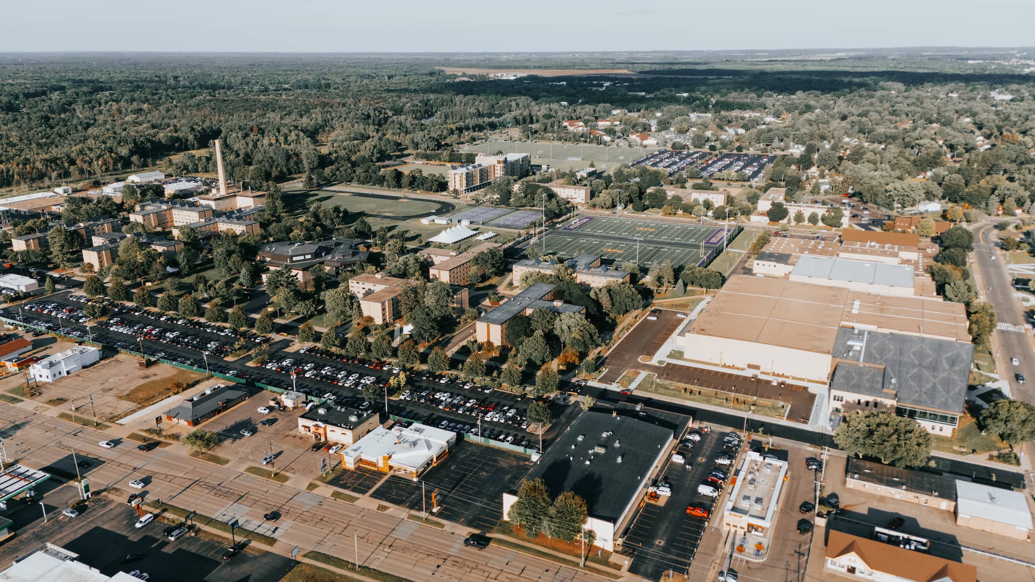 UWSP Campus Course Map